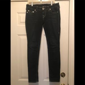 True Religion classic denim jeans.